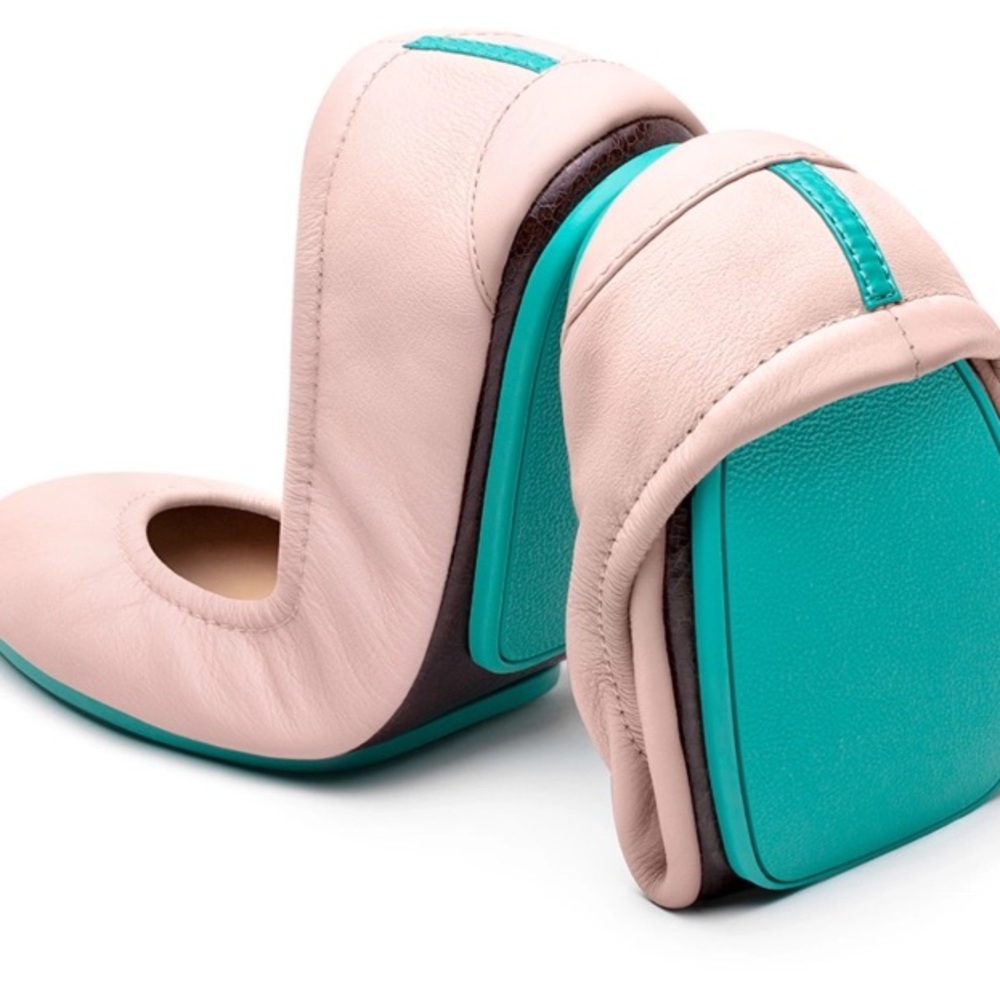 Tieks ballerina pink flats